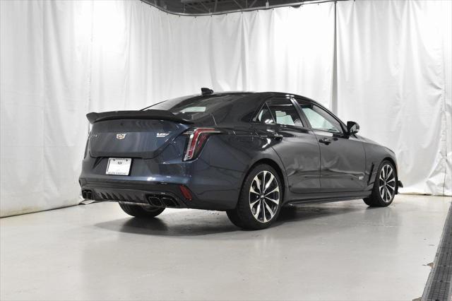 new 2025 Cadillac CT4-V car, priced at $87,125