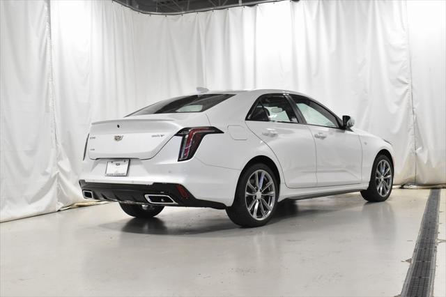 new 2025 Cadillac CT4 car, priced at $43,905