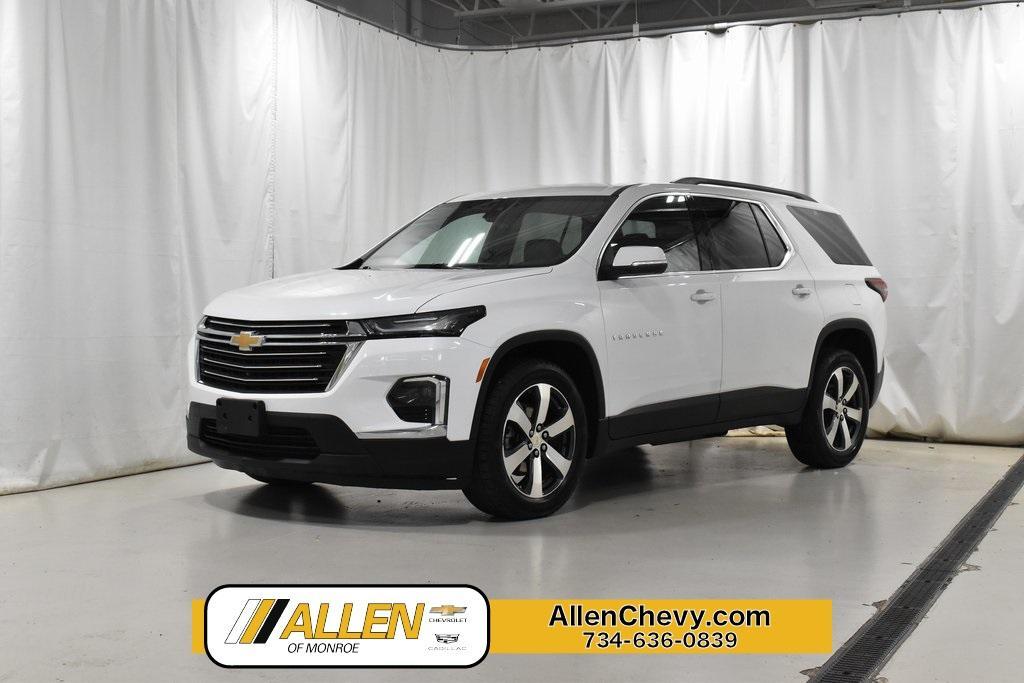used 2022 Chevrolet Traverse car, priced at $27,350