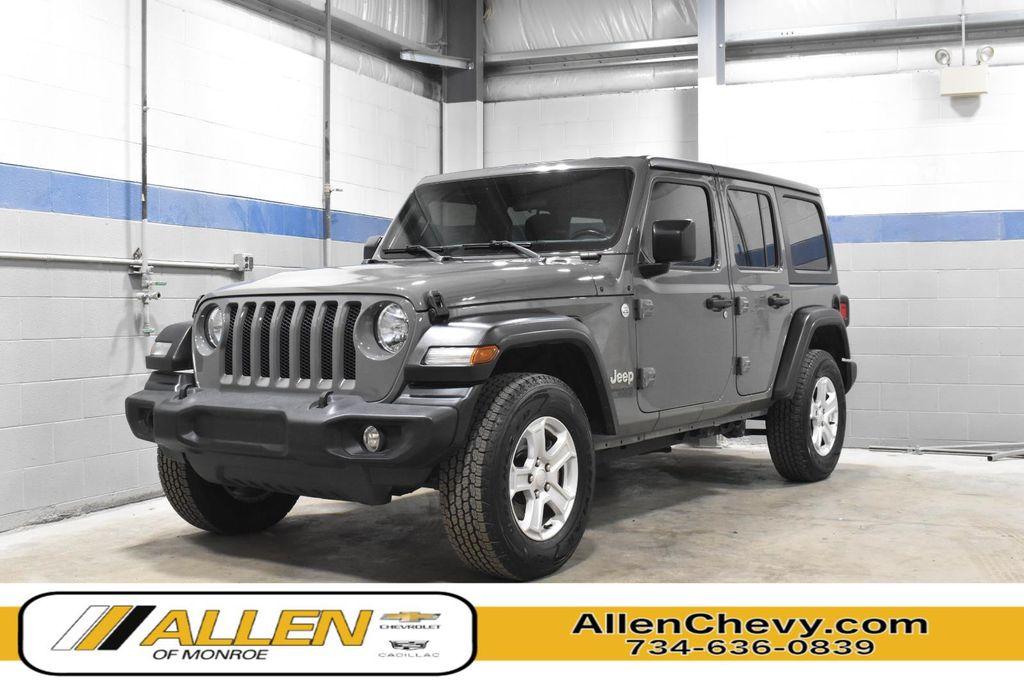used 2021 Jeep Wrangler Unlimited car, priced at $26,950