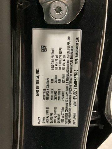 used 2024 Tesla Model 3 car, priced at $48,499