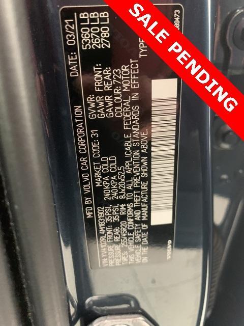 used 2021 Volvo XC60 car, priced at $20,500