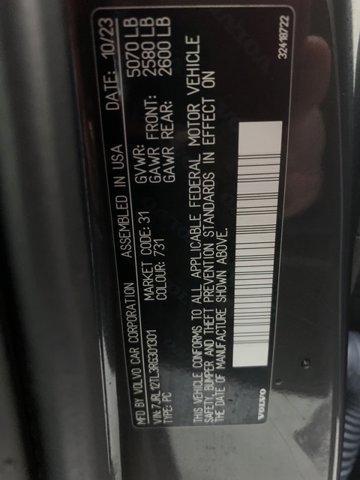 used 2024 Volvo S60 car, priced at $29,500