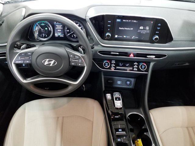 used 2023 Hyundai Sonata Hybrid car, priced at $20,884