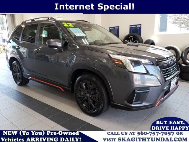 used 2022 Subaru Forester car, priced at $25,343