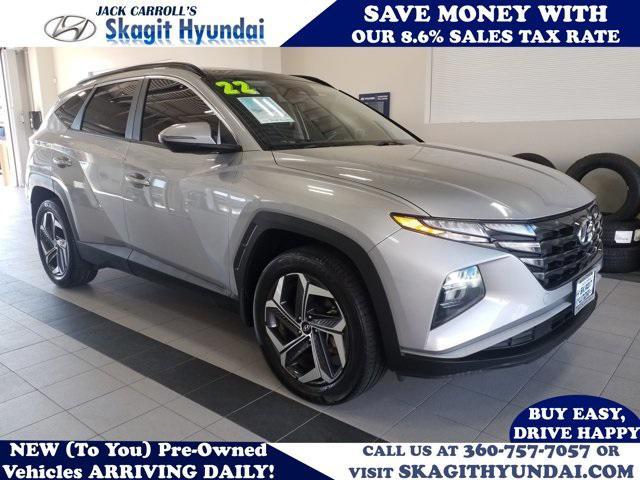 used 2022 Hyundai TUCSON Hybrid car, priced at $24,944