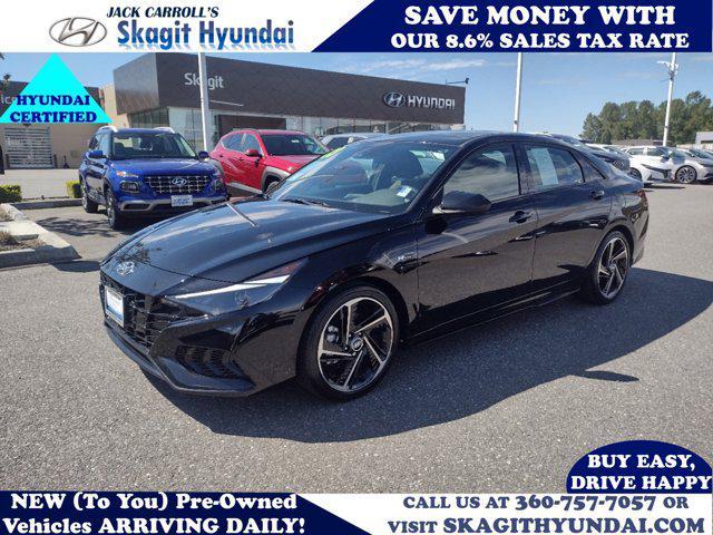 used 2023 Hyundai Elantra car, priced at $22,844