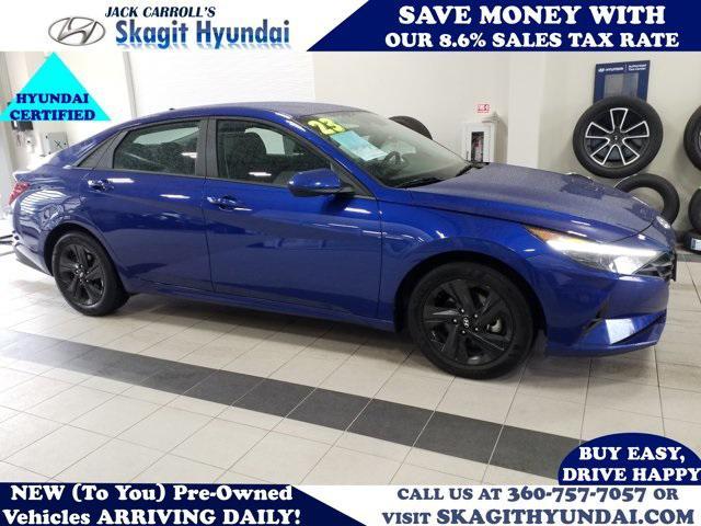 used 2023 Hyundai Elantra car, priced at $19,822