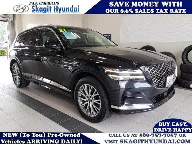 used 2021 Genesis GV80 car, priced at $24,760