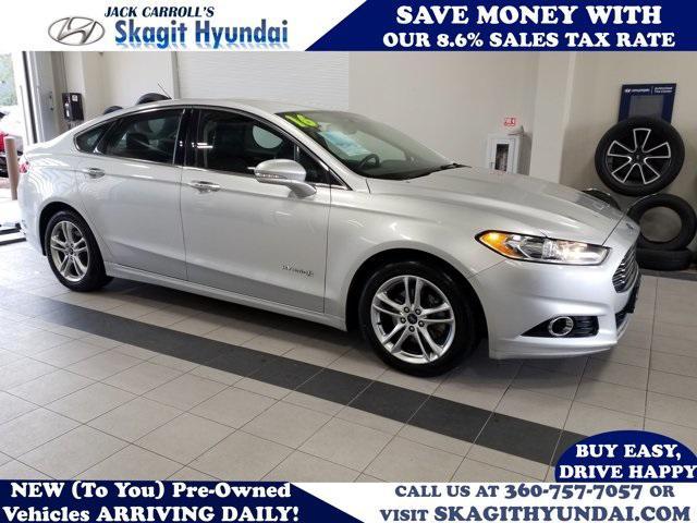 used 2016 Ford Fusion Hybrid car, priced at $7,993