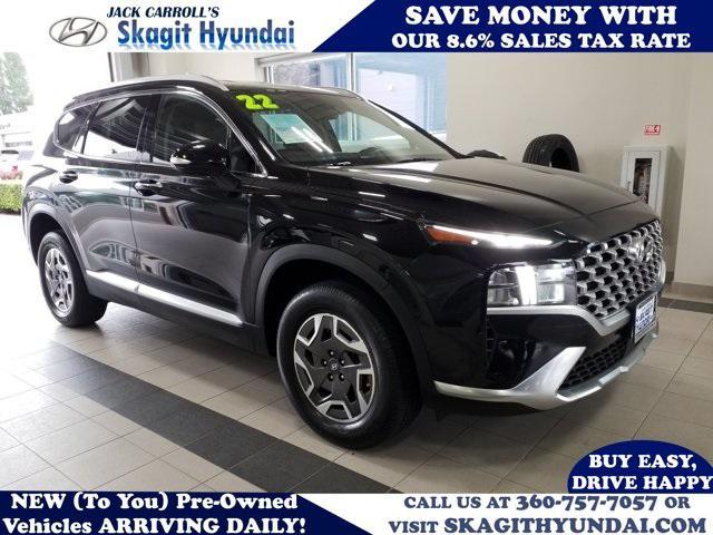 used 2022 Hyundai SANTA FE HEV car, priced at $23,884