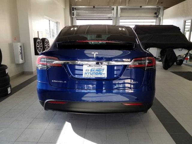 used 2018 Tesla Model X car, priced at $37,883