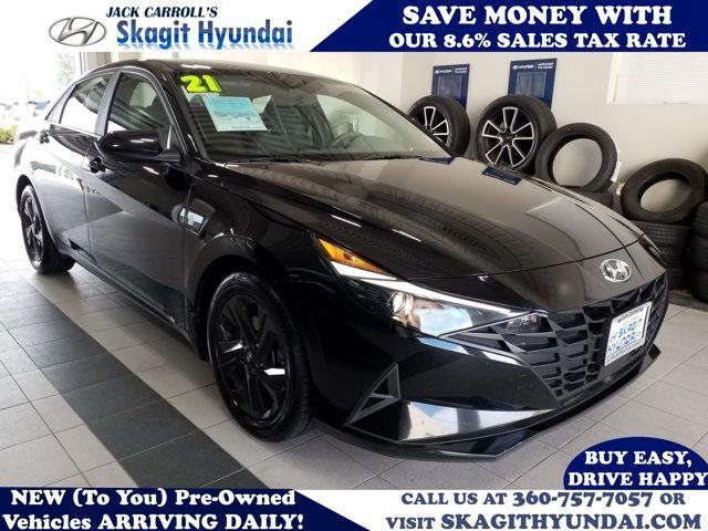 used 2021 Hyundai Elantra car, priced at $13,982