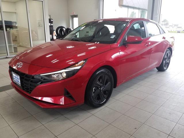 used 2021 Hyundai Elantra car, priced at $18,544
