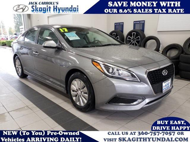 used 2017 Hyundai Sonata Hybrid car, priced at $13,438