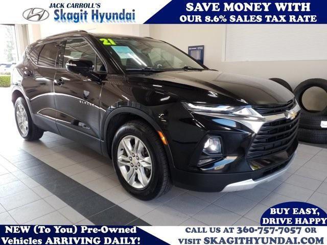 used 2021 Chevrolet Blazer car, priced at $20,441