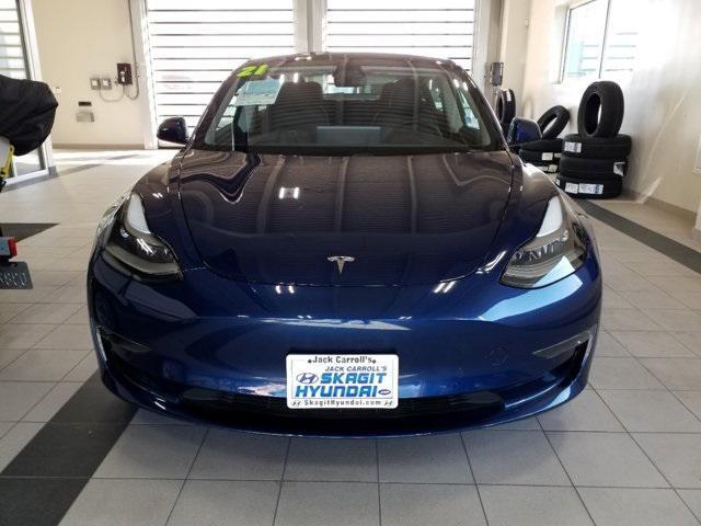 used 2021 Tesla Model 3 car, priced at $26,442