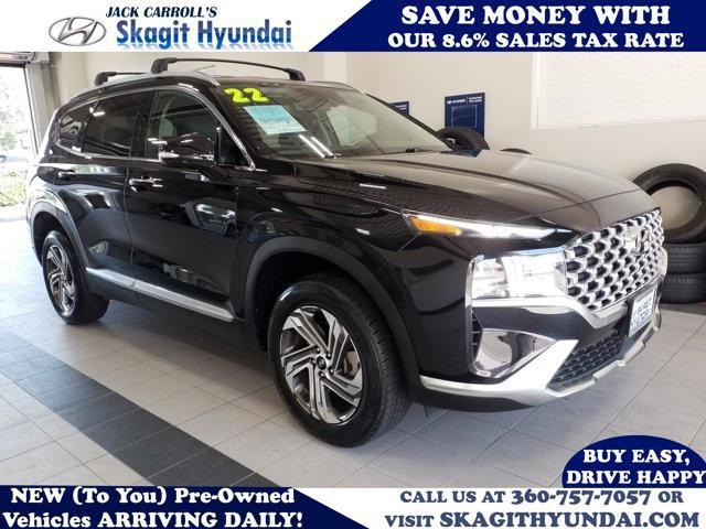 used 2022 Hyundai Santa Fe car, priced at $22,443