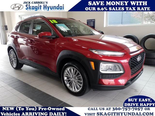 used 2018 Hyundai Kona car, priced at $18,432