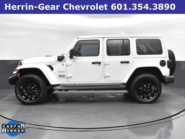 used 2021 Jeep Wrangler Unlimited 4xe car, priced at $35,940