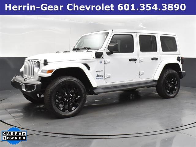 used 2021 Jeep Wrangler Unlimited 4xe car, priced at $35,940