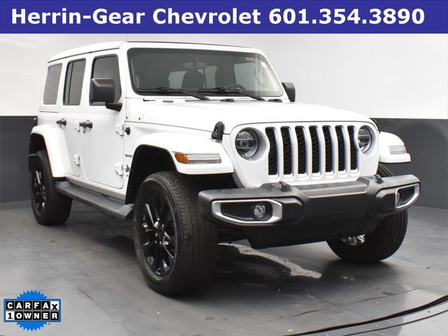 used 2021 Jeep Wrangler Unlimited 4xe car, priced at $35,940