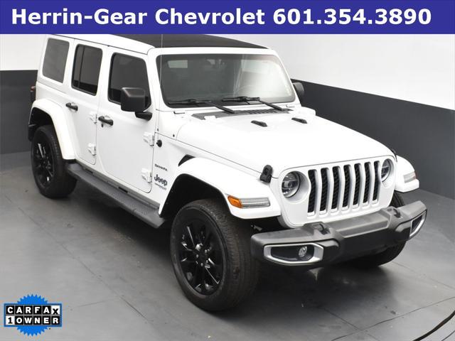 used 2021 Jeep Wrangler Unlimited 4xe car, priced at $35,940