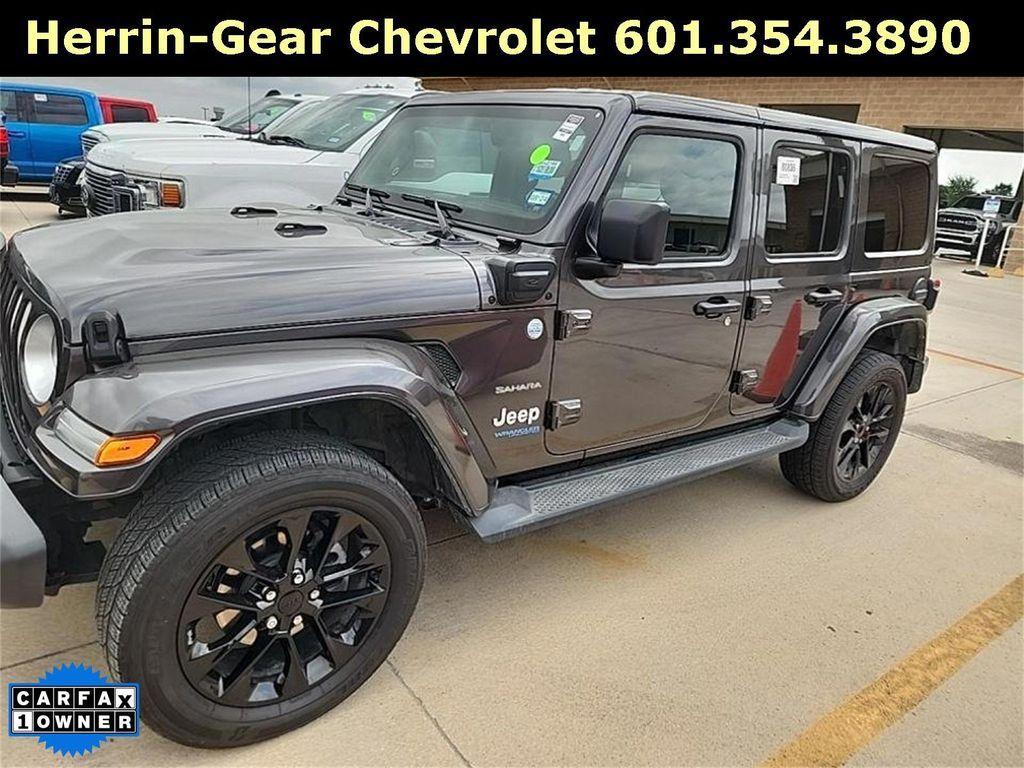 used 2021 Jeep Wrangler Unlimited 4xe car, priced at $32,995