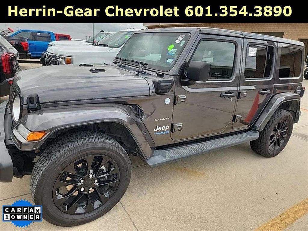 used 2021 Jeep Wrangler Unlimited 4xe car, priced at $32,995