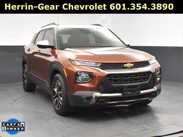 used 2021 Chevrolet TrailBlazer car, priced at $22,444