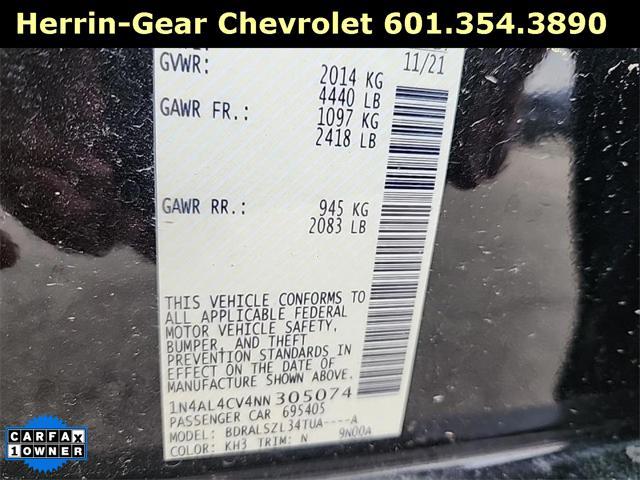 used 2022 Nissan Altima car, priced at $21,973