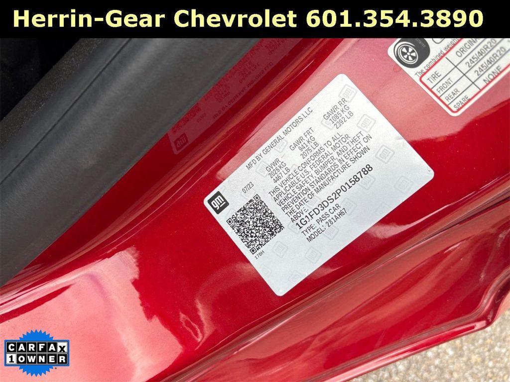 used 2023 Chevrolet Camaro car, priced at $36,000