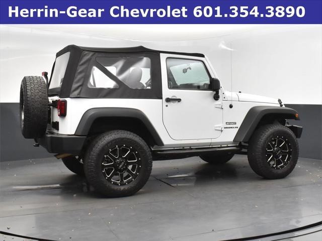 used 2013 Jeep Wrangler car, priced at $16,971