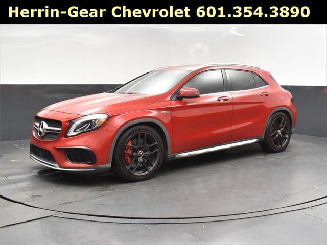 used 2018 Mercedes-Benz AMG GLA 45 car, priced at $27,797