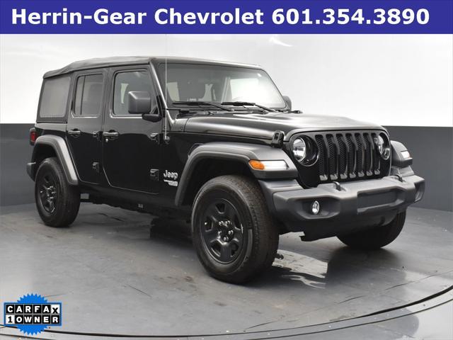 used 2021 Jeep Wrangler Unlimited car, priced at $29,973