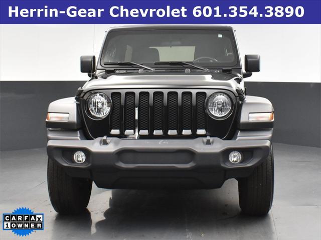 used 2021 Jeep Wrangler Unlimited car, priced at $29,973