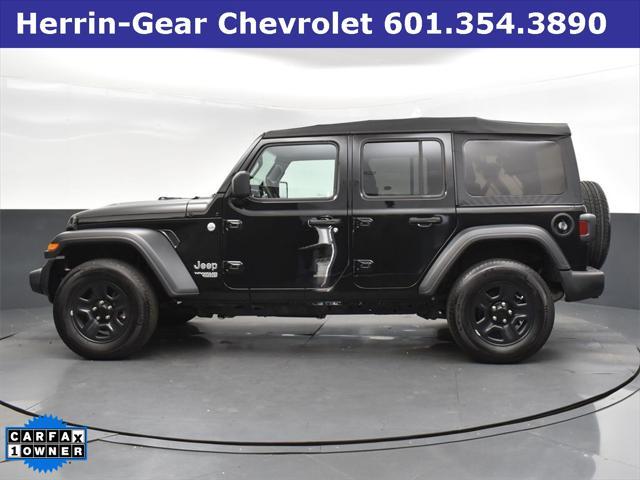 used 2021 Jeep Wrangler Unlimited car, priced at $29,973