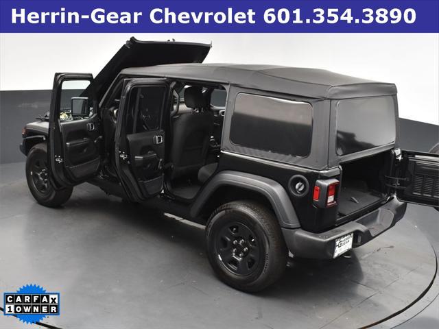 used 2021 Jeep Wrangler Unlimited car, priced at $29,973