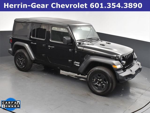 used 2021 Jeep Wrangler Unlimited car, priced at $29,973