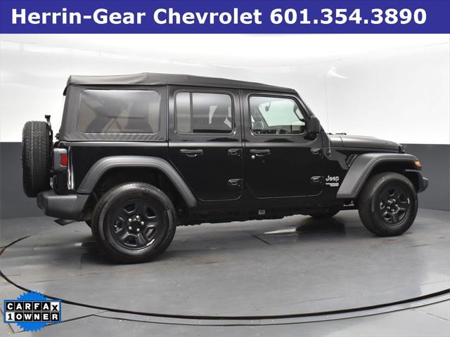 used 2021 Jeep Wrangler Unlimited car, priced at $29,973