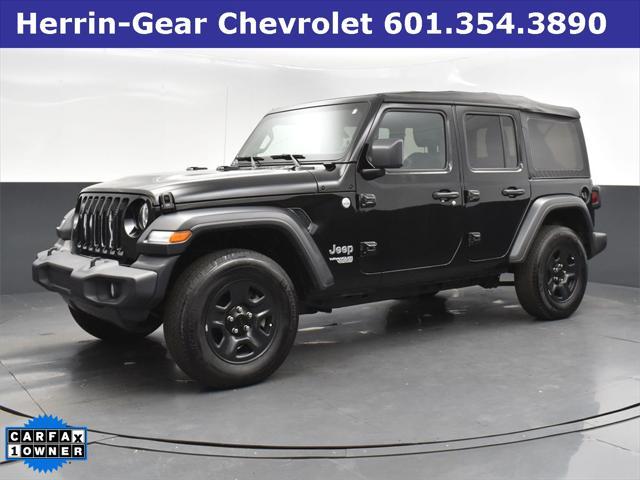 used 2021 Jeep Wrangler Unlimited car, priced at $29,973