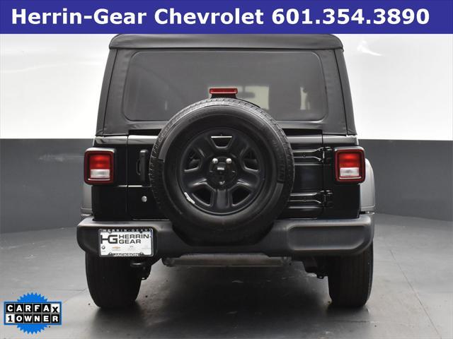 used 2021 Jeep Wrangler Unlimited car, priced at $29,973