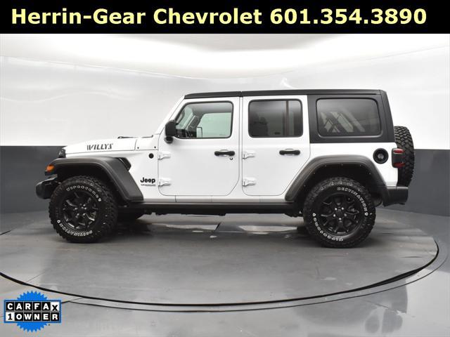 used 2021 Jeep Wrangler car, priced at $32,777