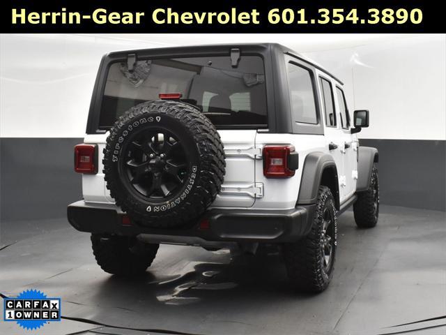 used 2021 Jeep Wrangler car, priced at $32,777