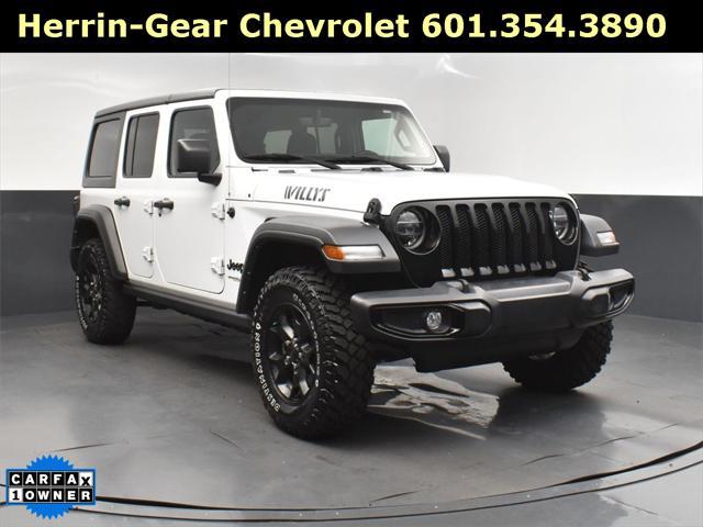 used 2021 Jeep Wrangler car, priced at $32,777