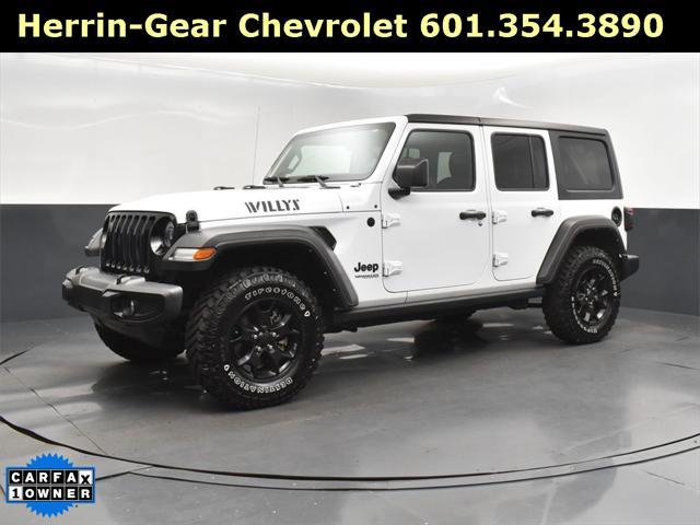 used 2021 Jeep Wrangler car, priced at $32,777