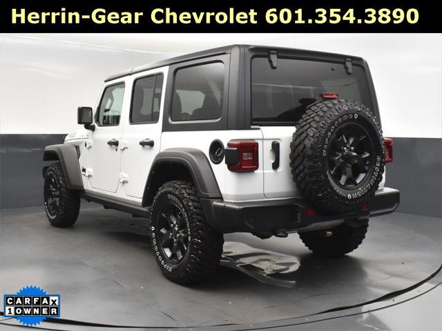 used 2021 Jeep Wrangler car, priced at $32,777