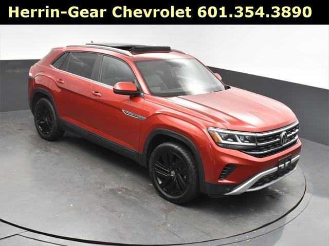 used 2022 Volkswagen Atlas Cross Sport car, priced at $27,770