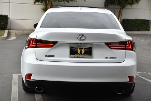 used 2015 Lexus IS 250 car, priced at $18,995