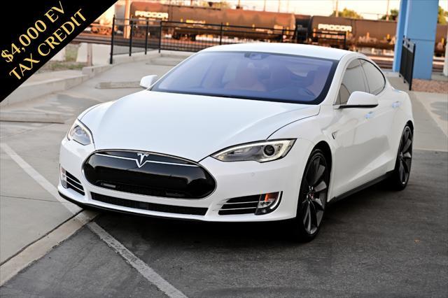 used 2015 Tesla Model S car, priced at $19,995